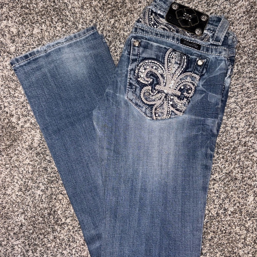 Miss Me Embellished Boot Cut Jeans